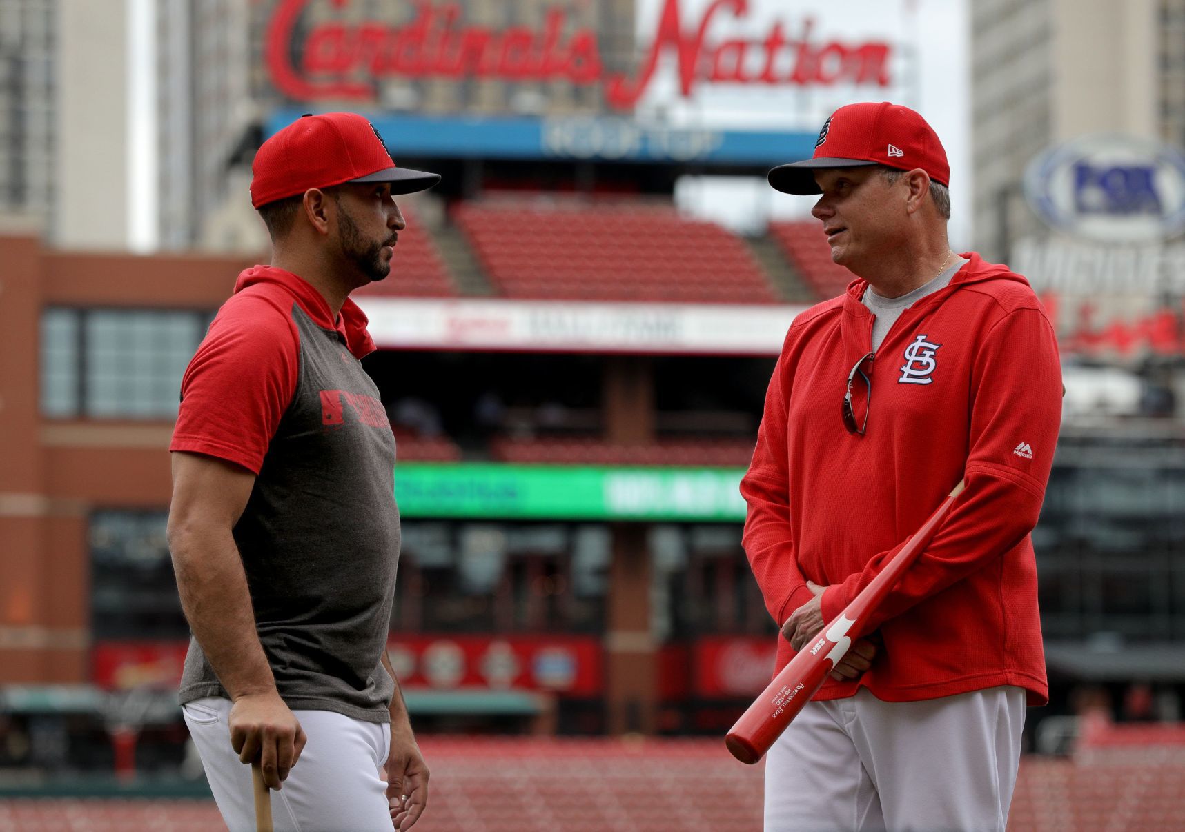 Cardinals work out after All Star break
